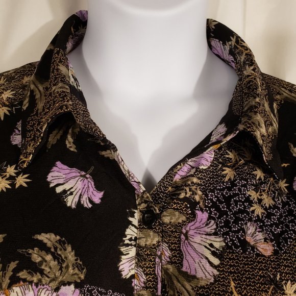 Style &Co 100% Nylon Plus Size Shirt Size 1X - Picture 3 of 7